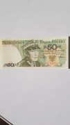 Banknot 50 zł PRL Karol Świerczewski