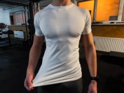 Koszulka sportowa kompresyjna