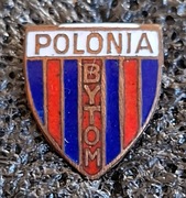 Odznaka POLONIA Bytom mniejsza