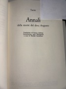 Tacito - Annali. Tacyt Annały (jęz. włoski)