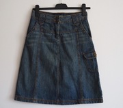 Spódnica jeansowa trapezowa C&A