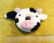Maskotka donut krówka Mućka rękodzieło 