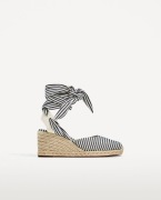 Zara Espadryle w paski 39