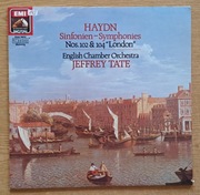 Haydn - Jeffrey Tate – Symphonies Nos. 102 & 104 "London" - LP