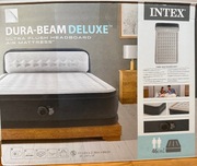 Używany, sprawny materac z zagłówkiem Intex Deluxe