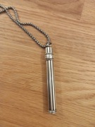 Srebrna AG 900 przywieszka skrywająca ołówek 