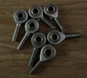 Przegub kulowy ze stali nierdzewnej z trzpieniem gwintowanym GN 648.6-10-M1