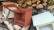 Domek / Budka siedliskowa pszczoły Murarki - ZESTAW 323 gniazda + akcesoria