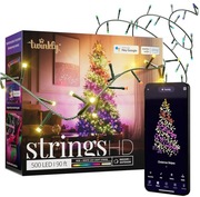 NOWE Twinkly Strings HD 500 LED RGB+W choinkowe