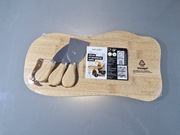 Bambusowa Deska do Serwowania I Krojenia Serów i Potraw