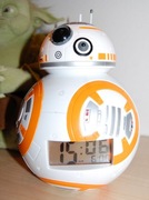 GWIEZDNE WOJNY STAR WARS ROBOT BB-8 ZEGAR Z BUDZIKIEM YODA GRATIS