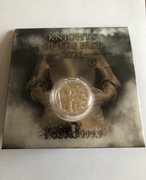 Srebrna moneta Knights of the Past Certyfikat