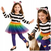 Strój kotek sukienka Gabi+Leginsy+opaska (dostawa do 20dni)