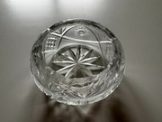 Popielnica / salaterka kryształowa PRL