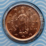 SAN MARINO  2005 2 CENTY UNC !!!!!!!!!!