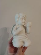 Figurka aniołek ceramika