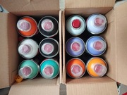 Farby Spray Kobra LP HP Grafitti 12 farb nie molotov montana