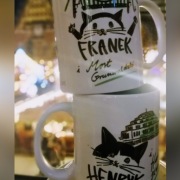 Kubek Henryk KOTON Wrocławska Kocia Kawiarnia