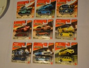 9x Matchbox Porsche 911 VW Citroen Tesla Mazda Morgan Camaro