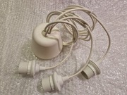 HEMMA zwis, zawiesie, kabel do lamp wiszących 3xE27 IKEA