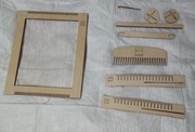 Ramka tkacka, krosno ze sklejki 