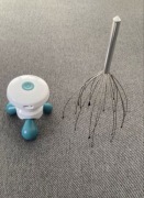 Zestaw relaksacyjny, masażer na baterie i ręczny masażer głowy