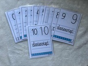 Karty edukacyjne – cyfry 0–10 dla dzieci | nauka liczenia