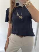 Damska Bluzka top koszula piękna kobieca klasyczna 