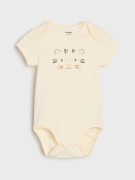 Body Sinsay 62 bawełna kot kotek noworodek newborn