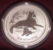 1 Dollar Australia Lunar II Rok Psa 2018