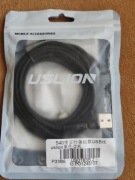 Przewód magnetyczny 2m USB A + 2 końcówki USB C