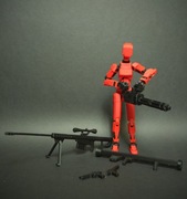 Mini legenda z zestawem broni do samodzielnego złożenia 