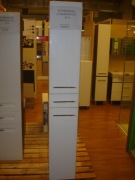 Meble lazinkowe firmy Cersanit. Kolor biały-buk