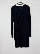 YH-52 Czarna sukienka mini Vero Moda, marszczenie rozmiar XL, elegancka