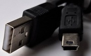 Przewód USB A - Mini-USB B kabel 80cm + Drugi przewód gratis