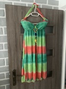 Letnia sukienka bez ramiączek