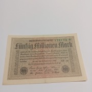 50 Milionów Marek 1923 rok 