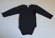 Czarne body z długim rękawem marki WIKI rozm. 98