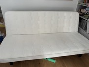 Sofa Nyhamn Ikea z materacem lateksowym Knisa