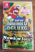 New Super Mario Bros U Deluxe Nintendo Switch/Nowa w folii 