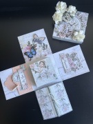 Exploding box, pudełko na prezent, urodziny, rocznica, chrzciny, Komunia