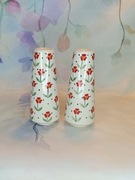 solniczka i pieprzniczka wysoka ceramika Bolesławiec 