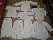 Kimono, pasy, karate, ju jitsu, 4  komplety, 160- 170 cm
