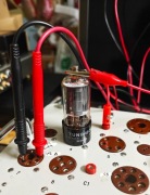 12bq6 12cu6 Tung-Sol USA Tetroda mocy 104% Gain dla NOS