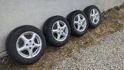 Koła Alufelgi Opony 14'' 4x100 letnie KPL