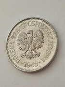 1 zł złoty 1968 b.rzadki rocznik, bardzo ładny stan !!!
