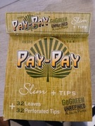 Bletka Pay-Pay + tips. 1 szt. Zielony papier.