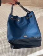 Carla Berry duża granatowa torebka typu worek modna nowa jesień