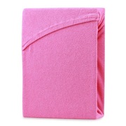 Prześcieradło z gumką 90x200 różowe