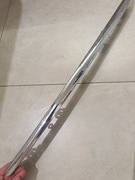 Listwa środkowa tylnego zderzaka MB E W212, chromowana, lewa, A2128853521